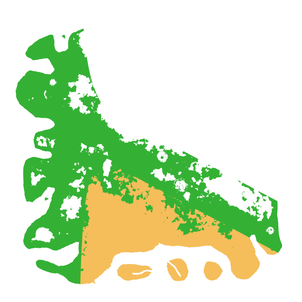 Biome Rust Map: Procedural Map, Size: 4250, Seed: 9707