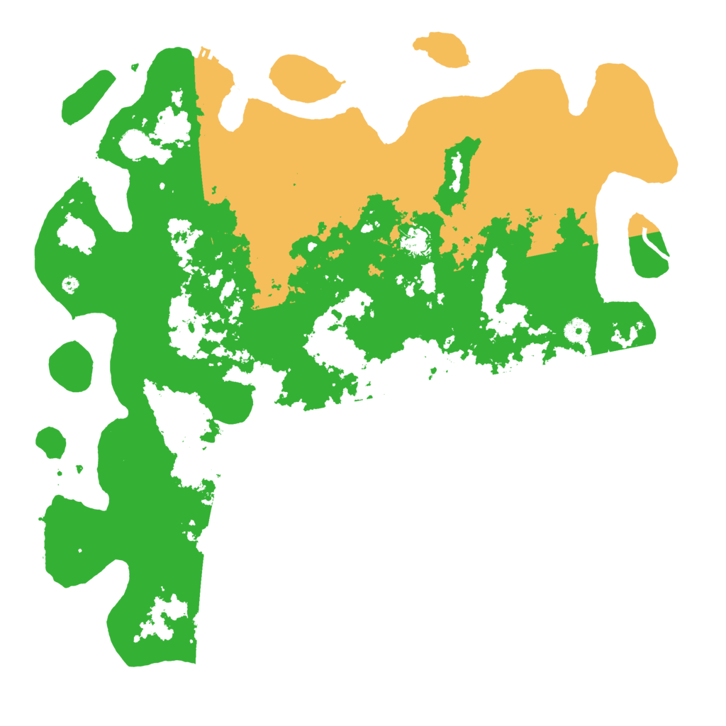 Biome Rust Map: Procedural Map, Size: 4500, Seed: 951365594