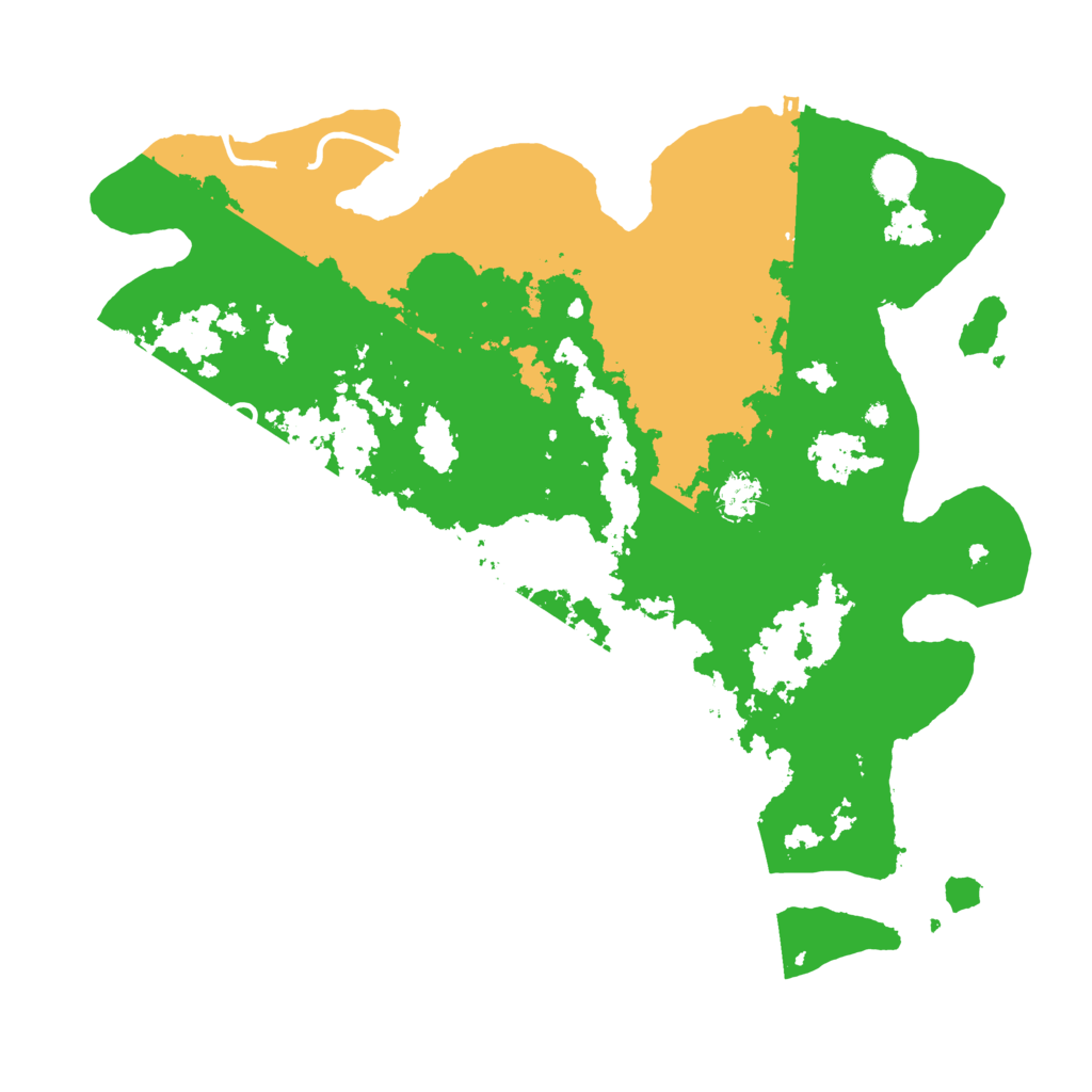 Biome Rust Map: Procedural Map, Size: 4300, Seed: 1563574500