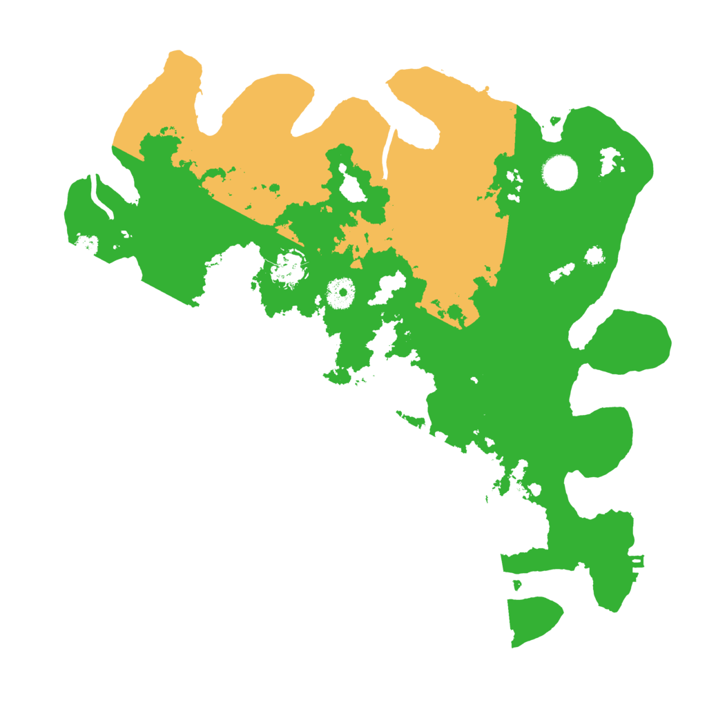 Biome Rust Map: Procedural Map, Size: 3500, Seed: 1696455655