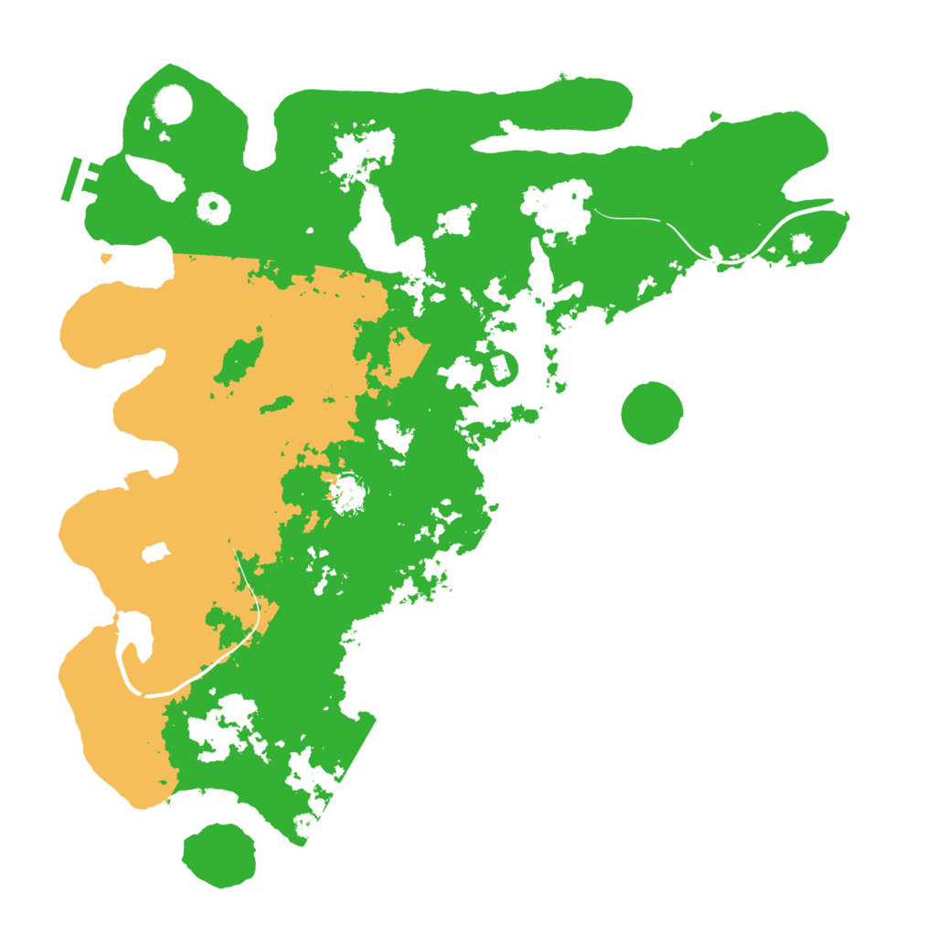 Biome Rust Map: Procedural Map, Size: 4250, Seed: 1944369386
