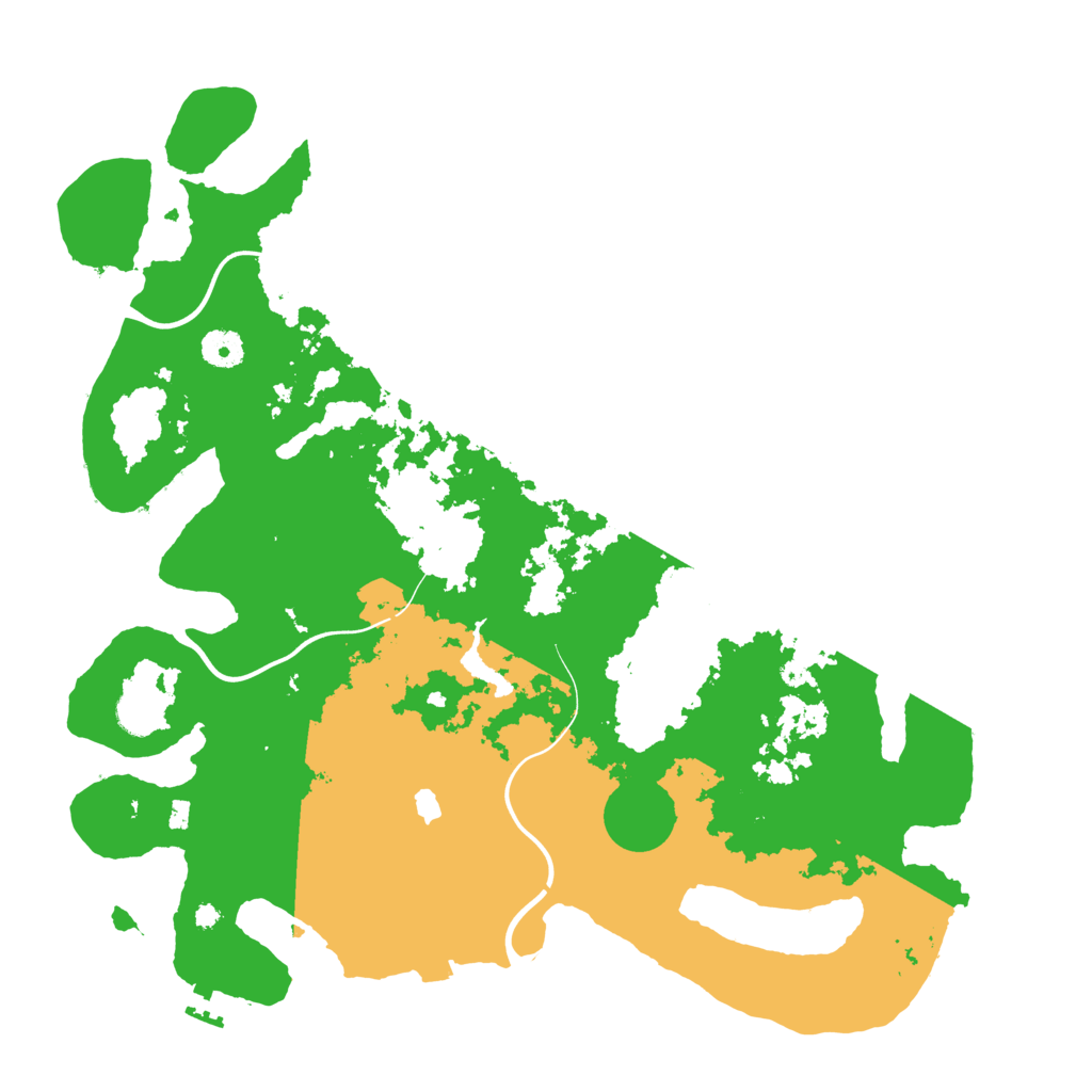 Biome Rust Map: Procedural Map, Size: 4050, Seed: 1587766186