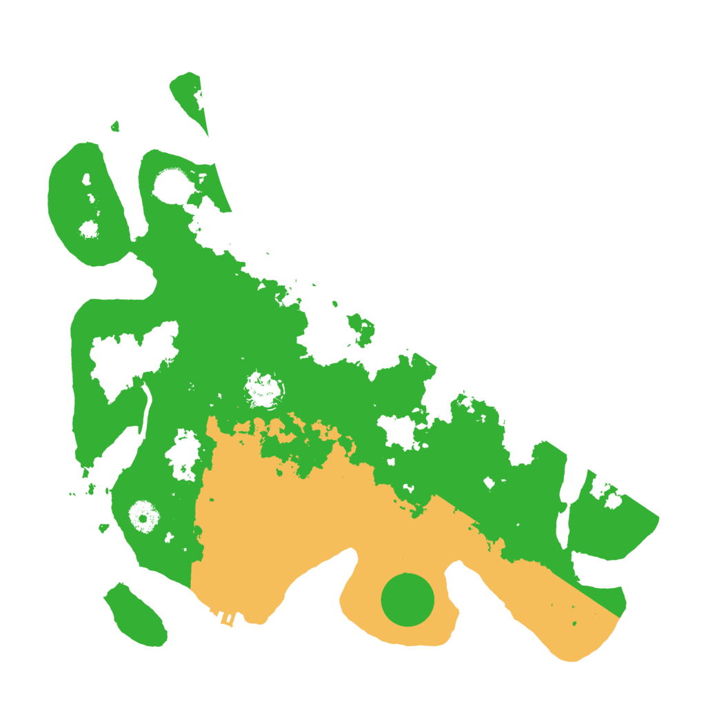 Biome Rust Map: Procedural Map, Size: 3500, Seed: 1973679607