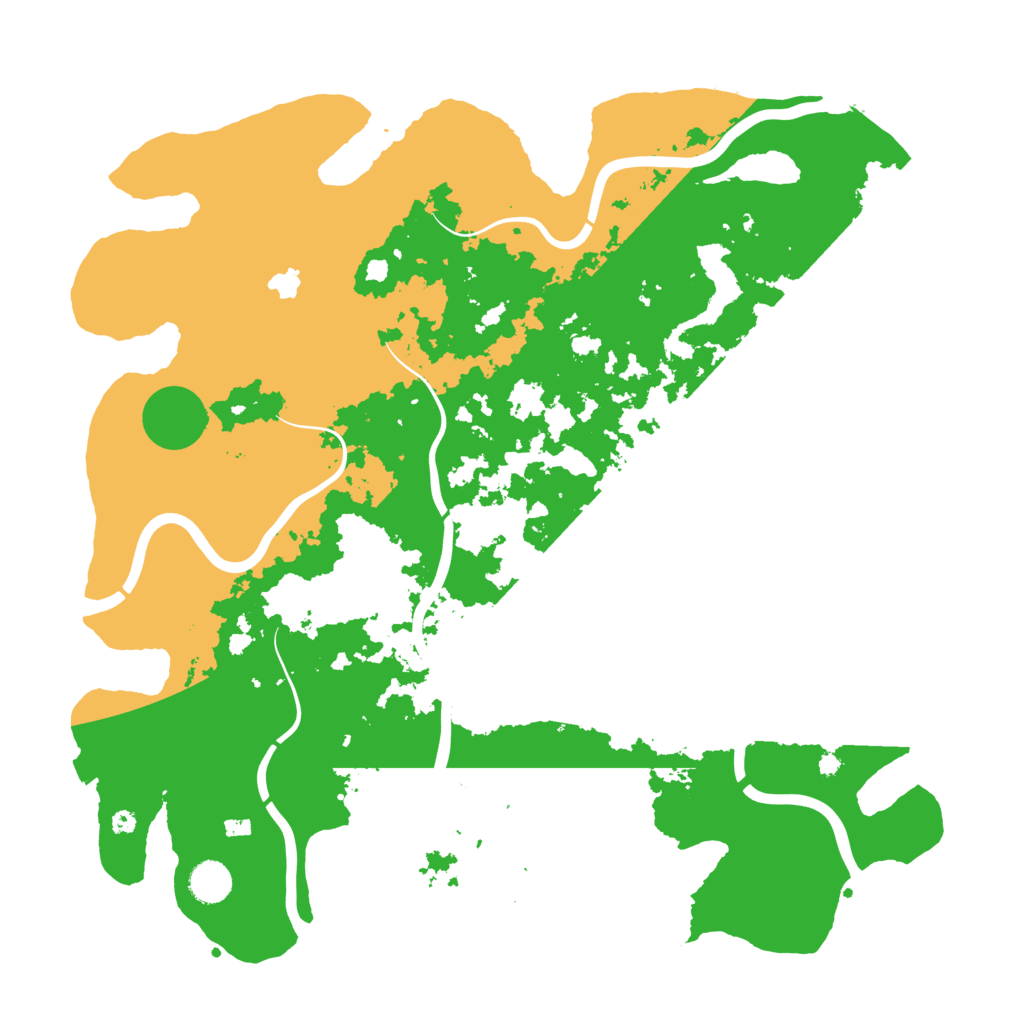 Biome Rust Map: Procedural Map, Size: 4250, Seed: 35978391