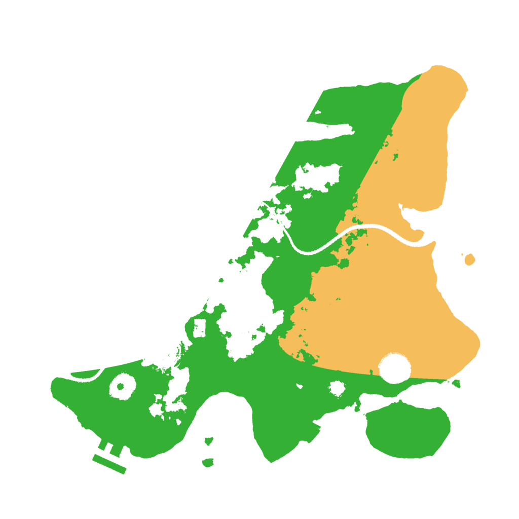 Biome Rust Map: Procedural Map, Size: 3000, Seed: 2096480356