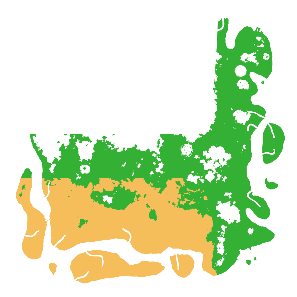 Biome Rust Map: Procedural Map, Size: 4500, Seed: 678807429