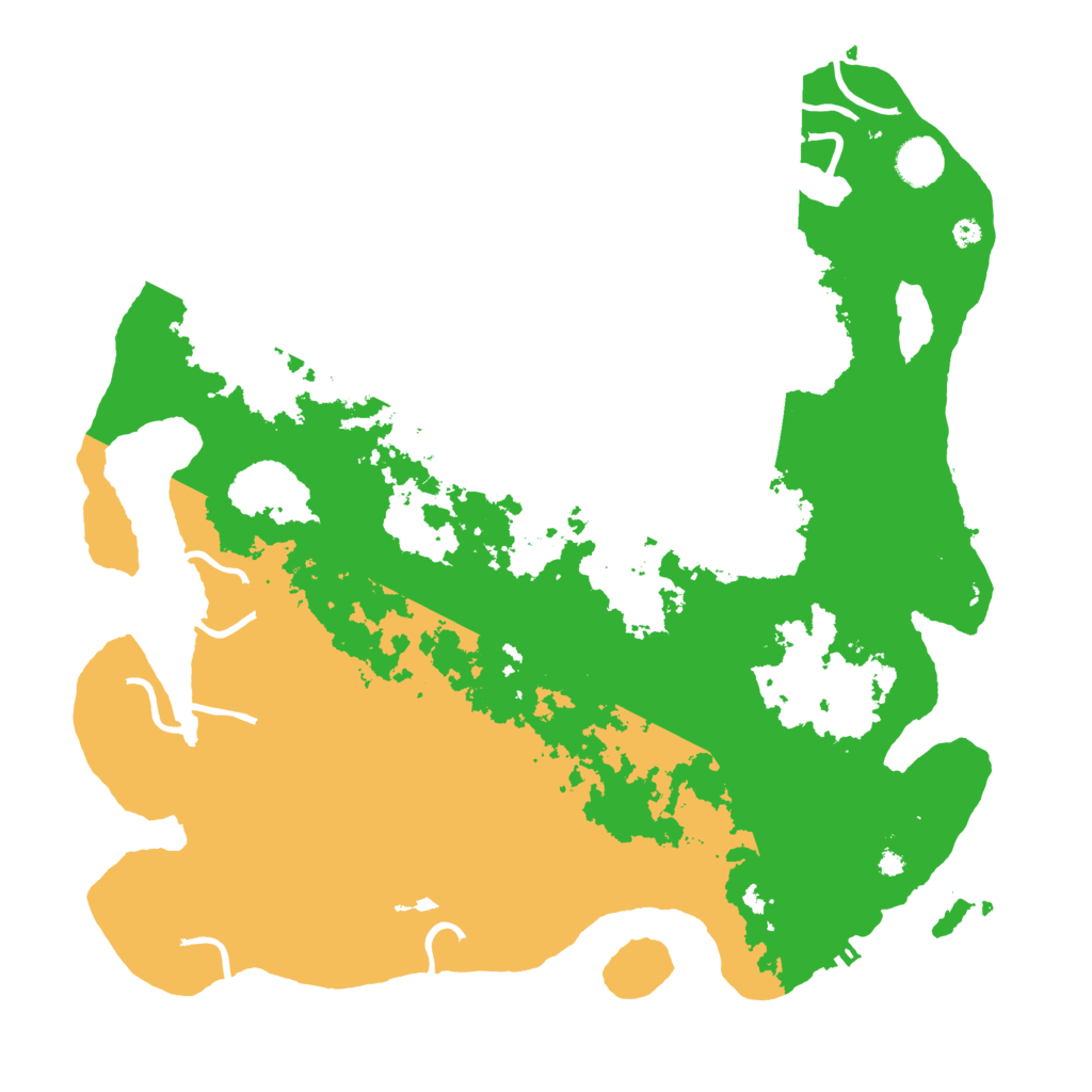 Biome Rust Map: Procedural Map, Size: 4000, Seed: 23874953