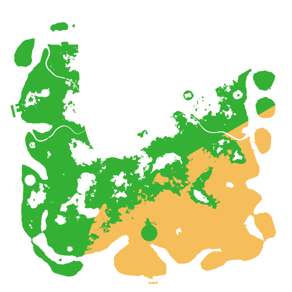 Biome Rust Map: Procedural Map, Size: 4751, Seed: 67830