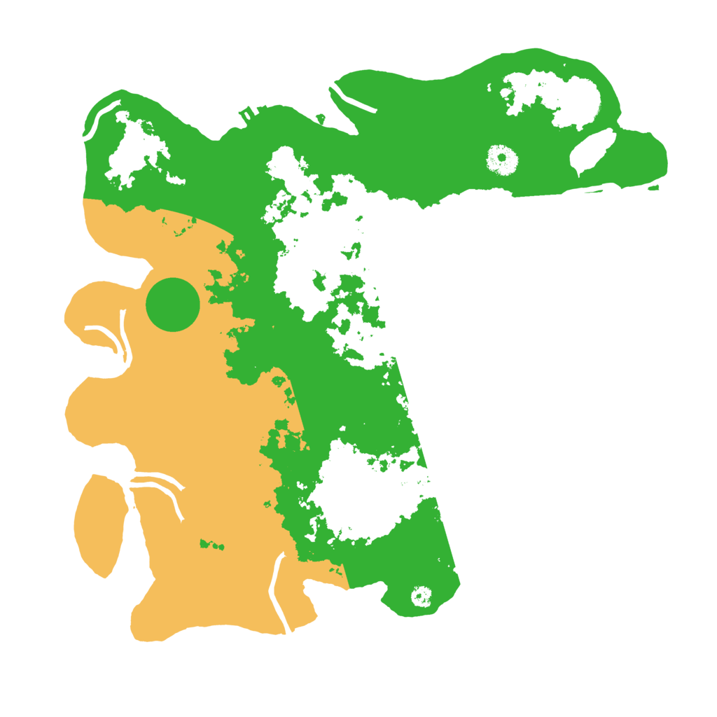 Biome Rust Map: Procedural Map, Size: 3500, Seed: 1691745984