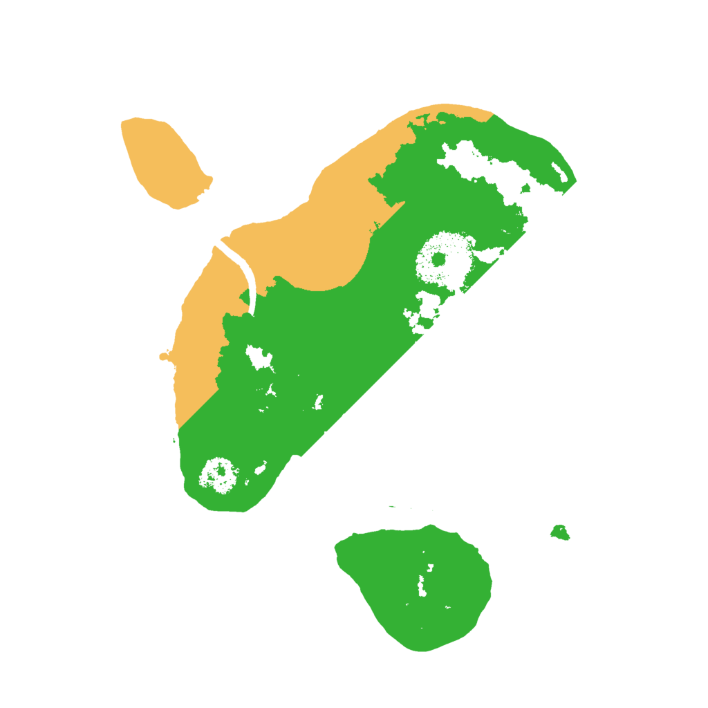 Biome Rust Map: Procedural Map, Size: 2000, Seed: 1948635