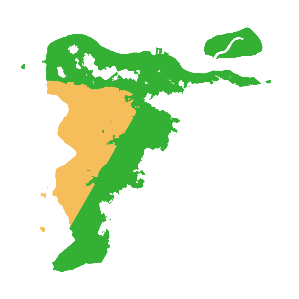 Biome Rust Map: Procedural Map, Size: 3000, Seed: 1794143199