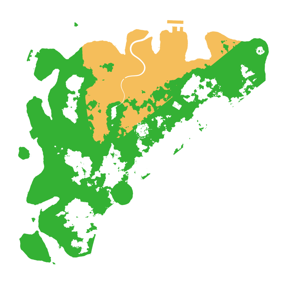 Biome Rust Map: Procedural Map, Size: 3800, Seed: 784608489