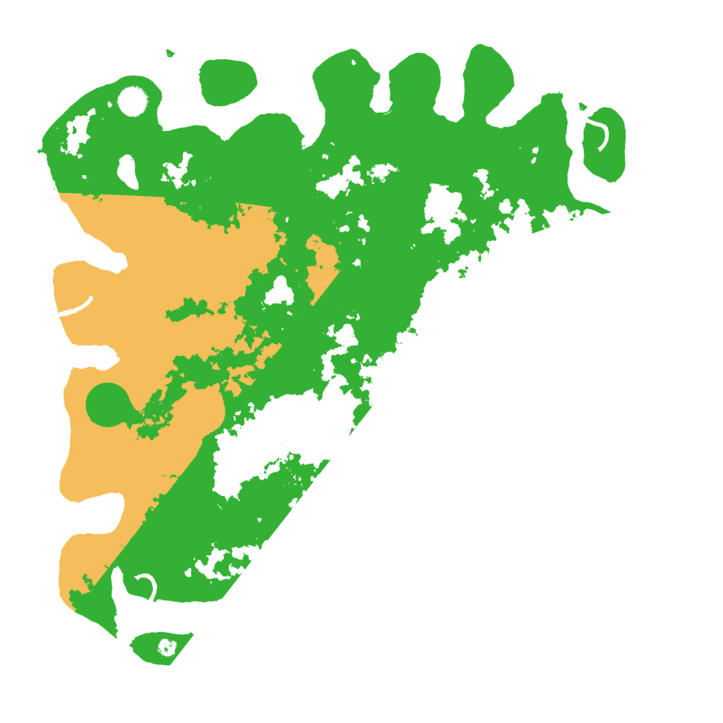 Biome Rust Map: Procedural Map, Size: 4300, Seed: 22020102