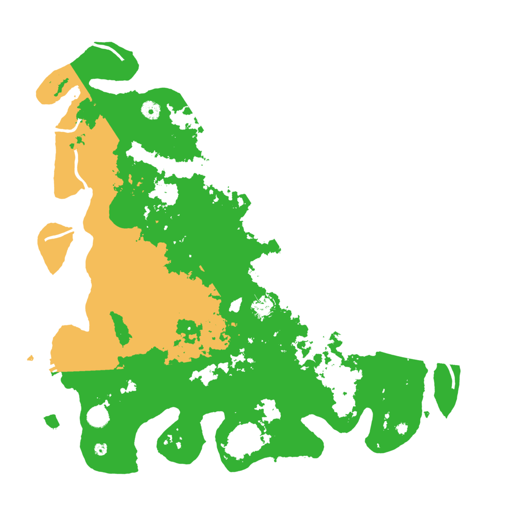 Biome Rust Map: Procedural Map, Size: 4100, Seed: 1332386140