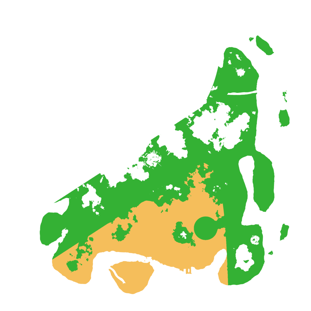 Biome Rust Map: Procedural Map, Size: 3500, Seed: 20221020