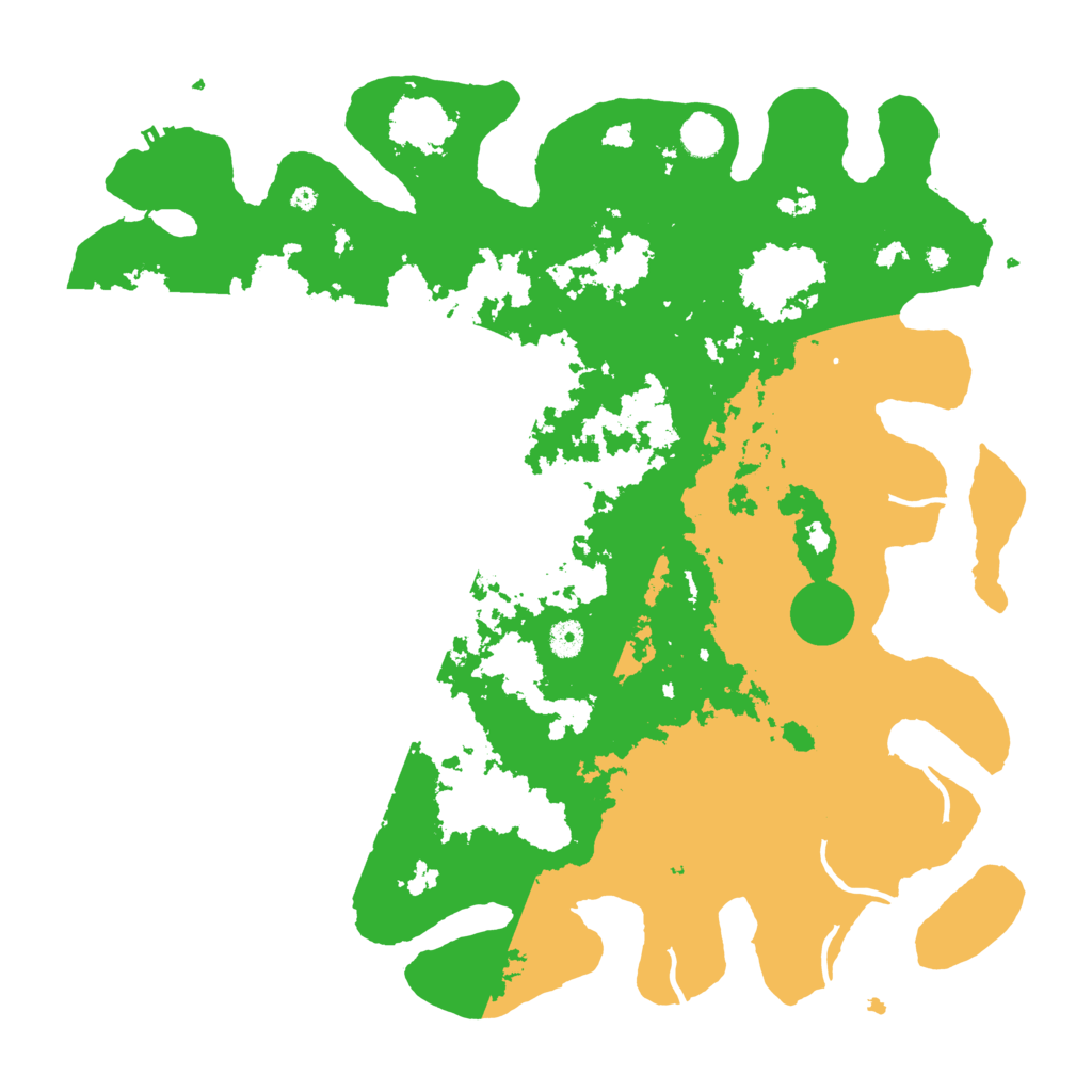 Biome Rust Map: Procedural Map, Size: 4500, Seed: 717880607
