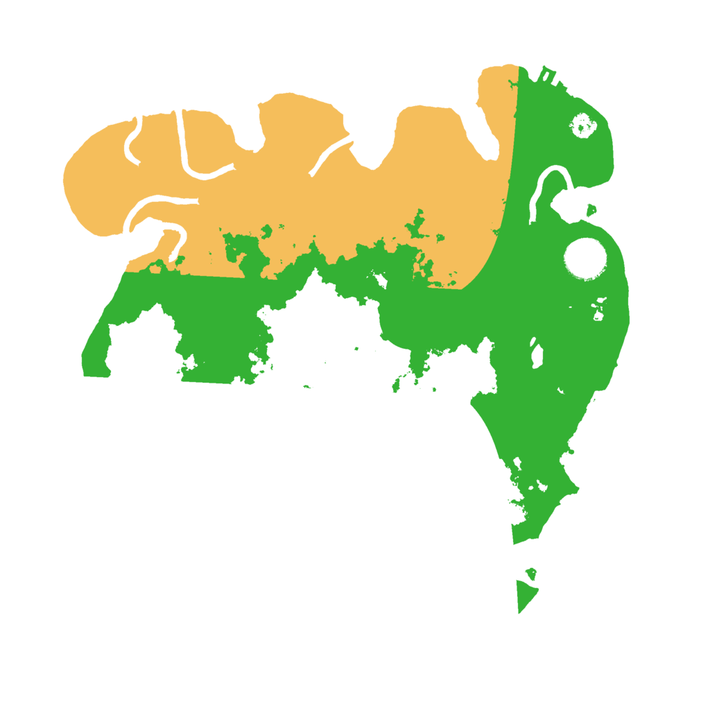 Biome Rust Map: Procedural Map, Size: 3000, Seed: 143129245