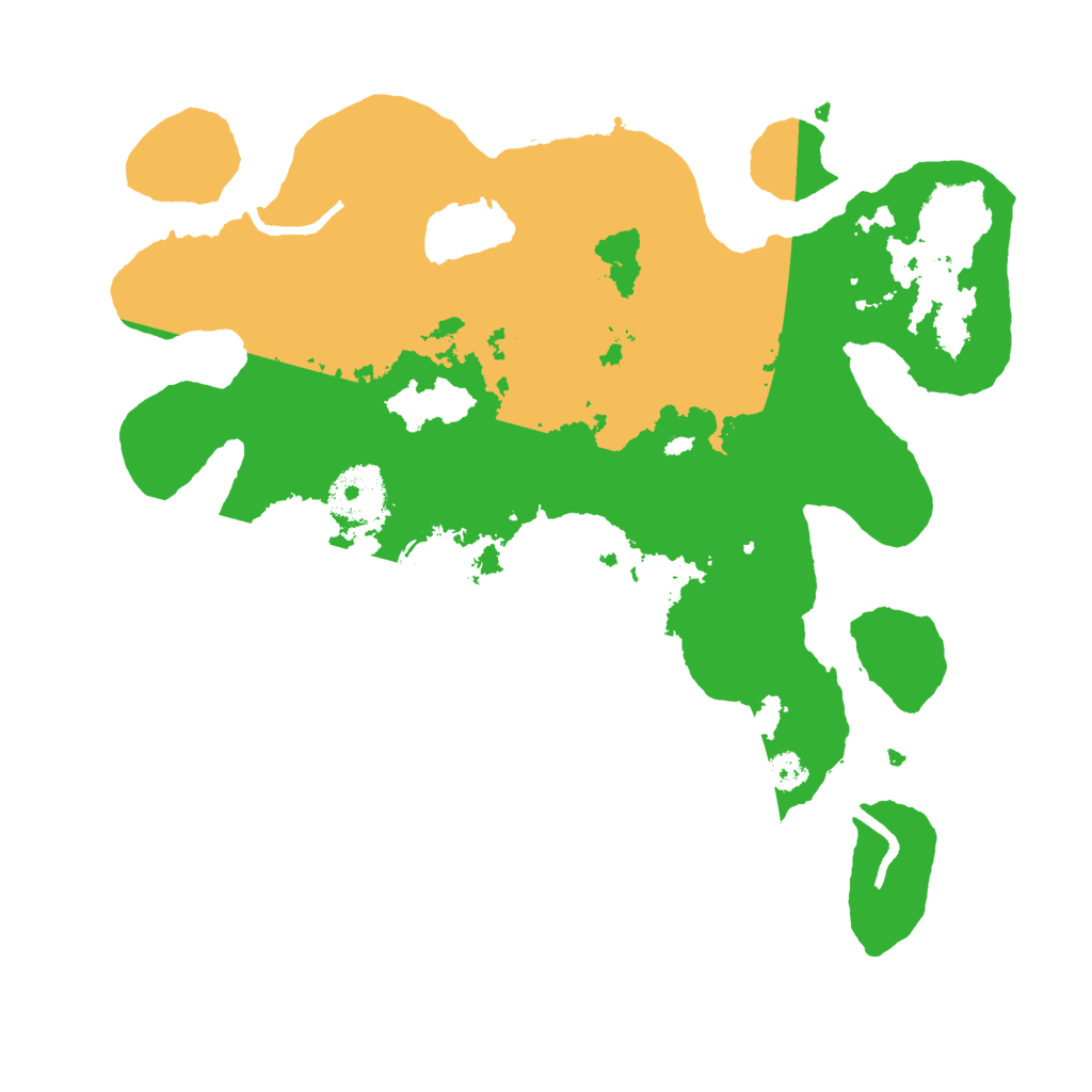 Biome Rust Map: Procedural Map, Size: 3000, Seed: 1612705