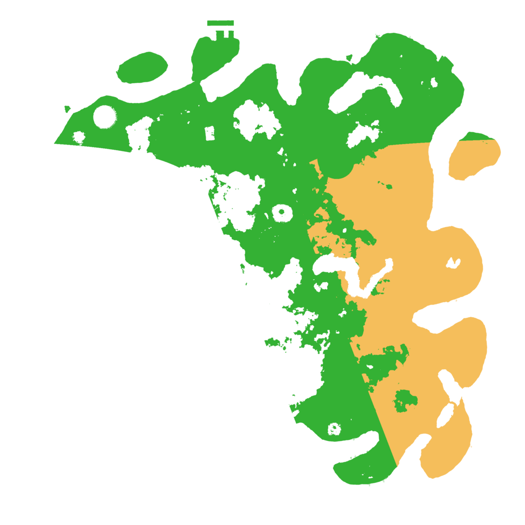 Biome Rust Map: Procedural Map, Size: 4000, Seed: 17802