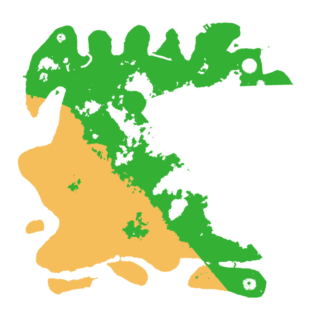 Biome Rust Map: Procedural Map, Size: 3800, Seed: 208372