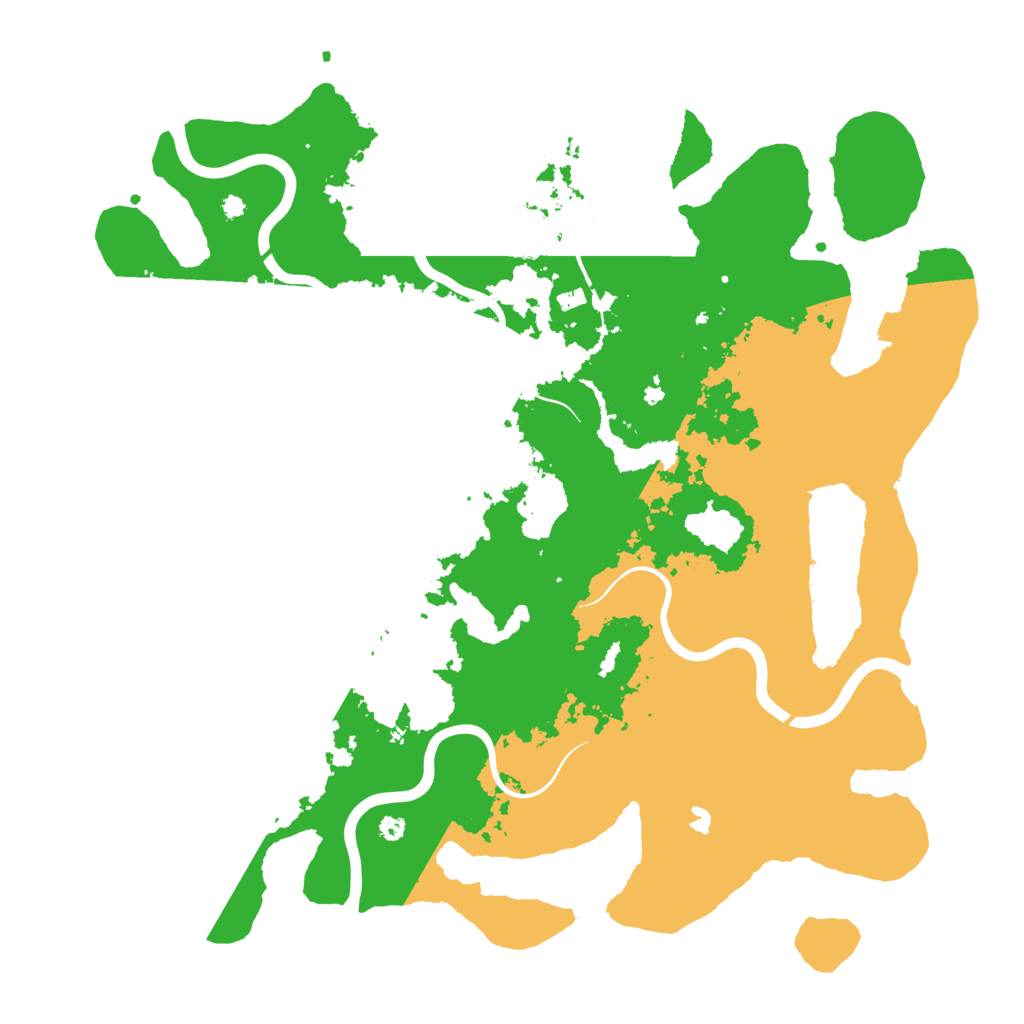 Biome Rust Map: Procedural Map, Size: 4050, Seed: 1346341140