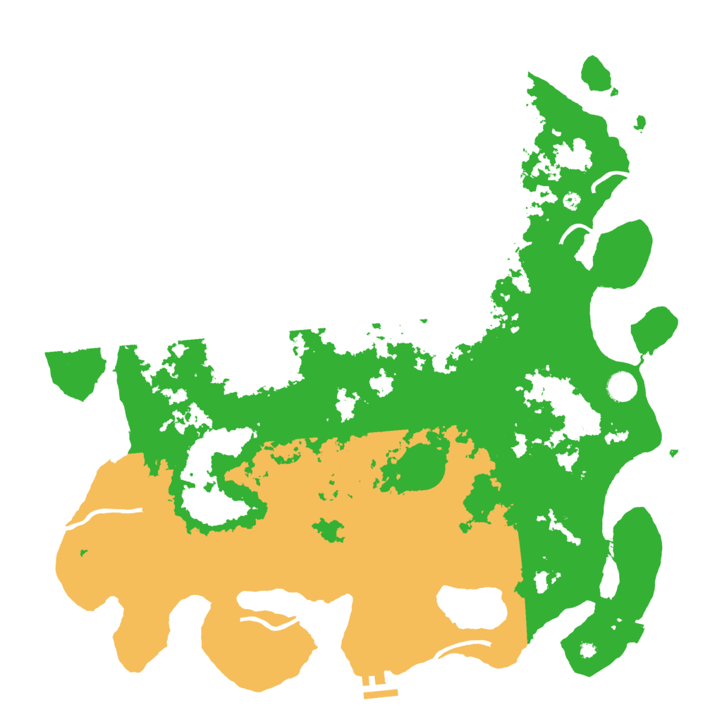 Biome Rust Map: Procedural Map, Size: 4250, Seed: 17374