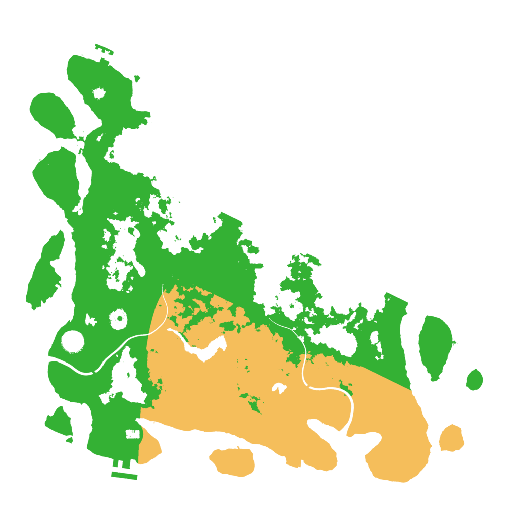 Biome Rust Map: Procedural Map, Size: 4000, Seed: 805548535