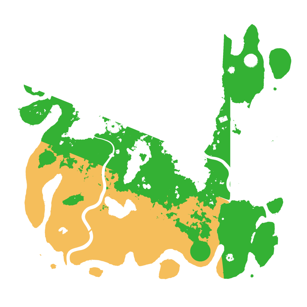 Biome Rust Map: Procedural Map, Size: 4000, Seed: 249354