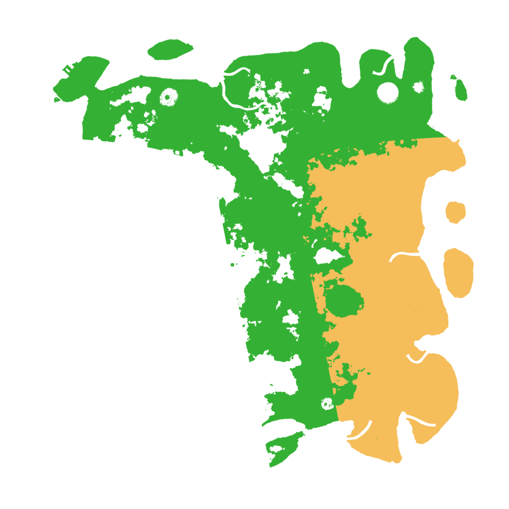 Biome Rust Map: Procedural Map, Size: 4250, Seed: 2057236606