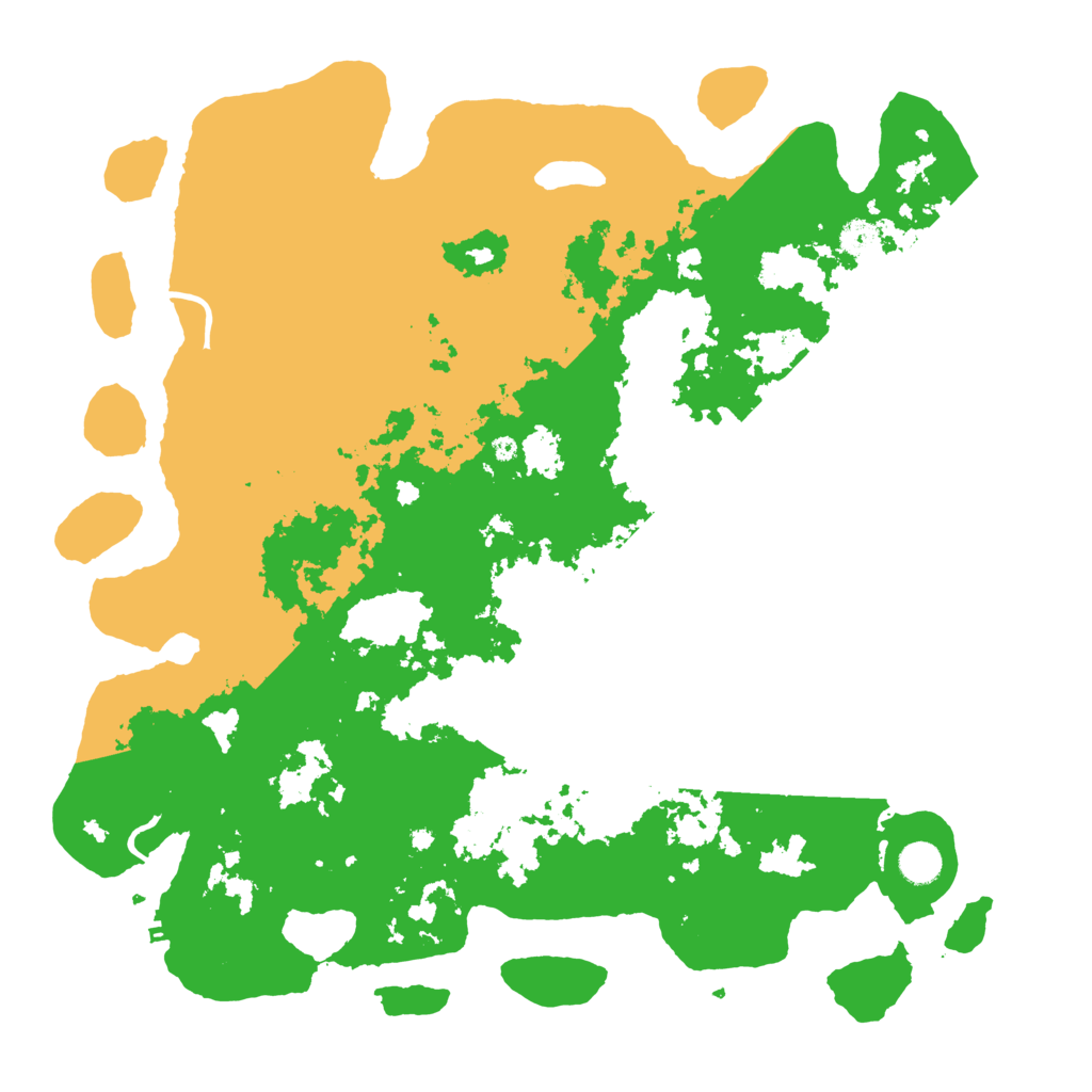 Biome Rust Map: Procedural Map, Size: 4500, Seed: 976697863