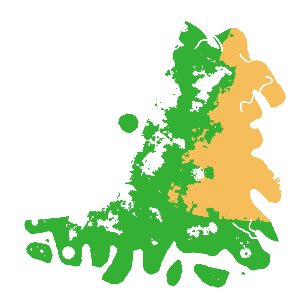 Biome Rust Map: Procedural Map, Size: 4300, Seed: 1636066476