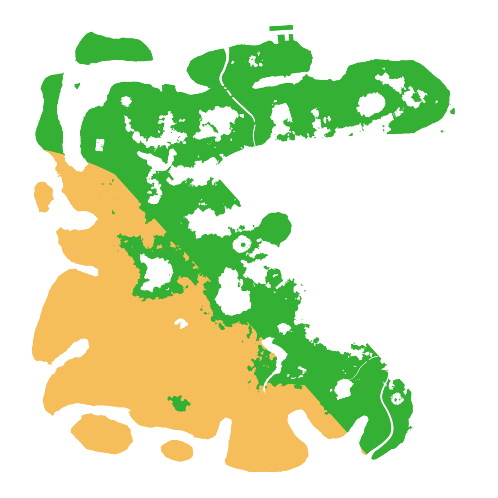 Biome Rust Map: Procedural Map, Size: 4300, Seed: 313