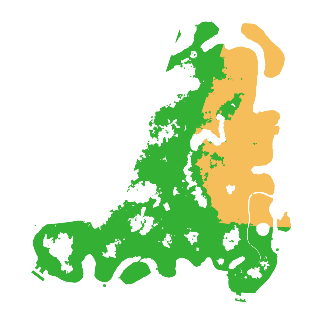 Biome Rust Map: Procedural Map, Size: 4250, Seed: 816808