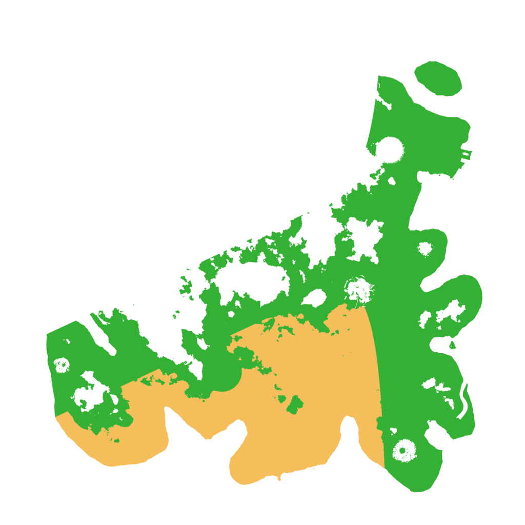 Biome Rust Map: Procedural Map, Size: 3500, Seed: 996350734