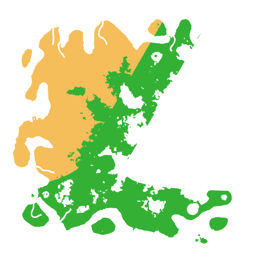 Biome Rust Map: Procedural Map, Size: 4000, Seed: 499979078