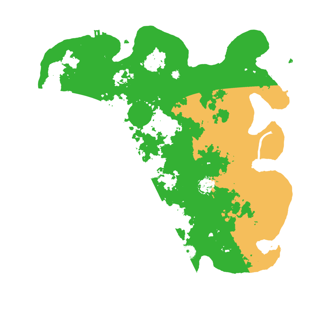 Biome Rust Map: Procedural Map, Size: 3500, Seed: 901692847