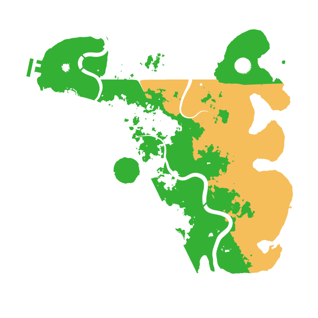 Biome Rust Map: Procedural Map, Size: 3500, Seed: 901692847