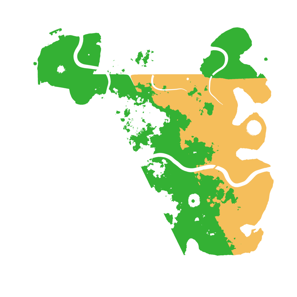 Biome Rust Map: Procedural Map, Size: 3500, Seed: 901692847