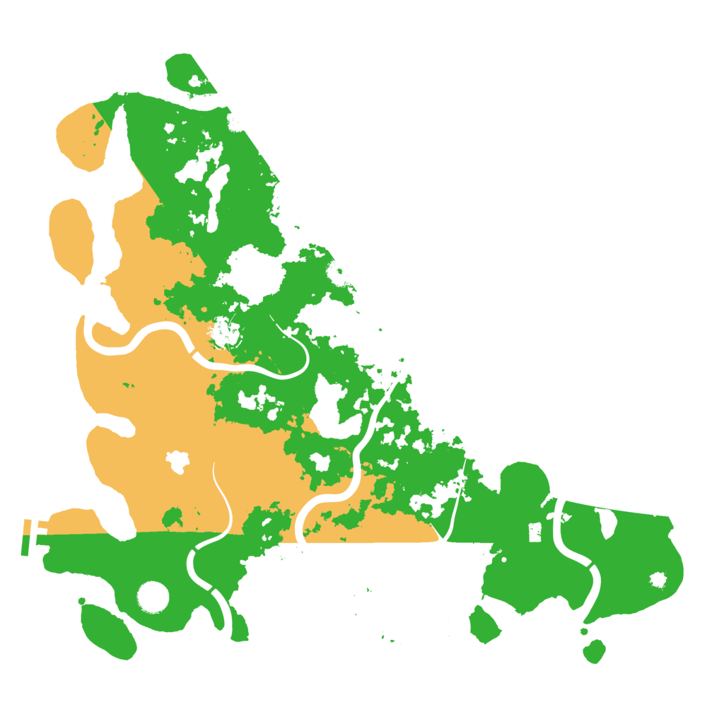 Biome Rust Map: Procedural Map, Size: 4000, Seed: 32767