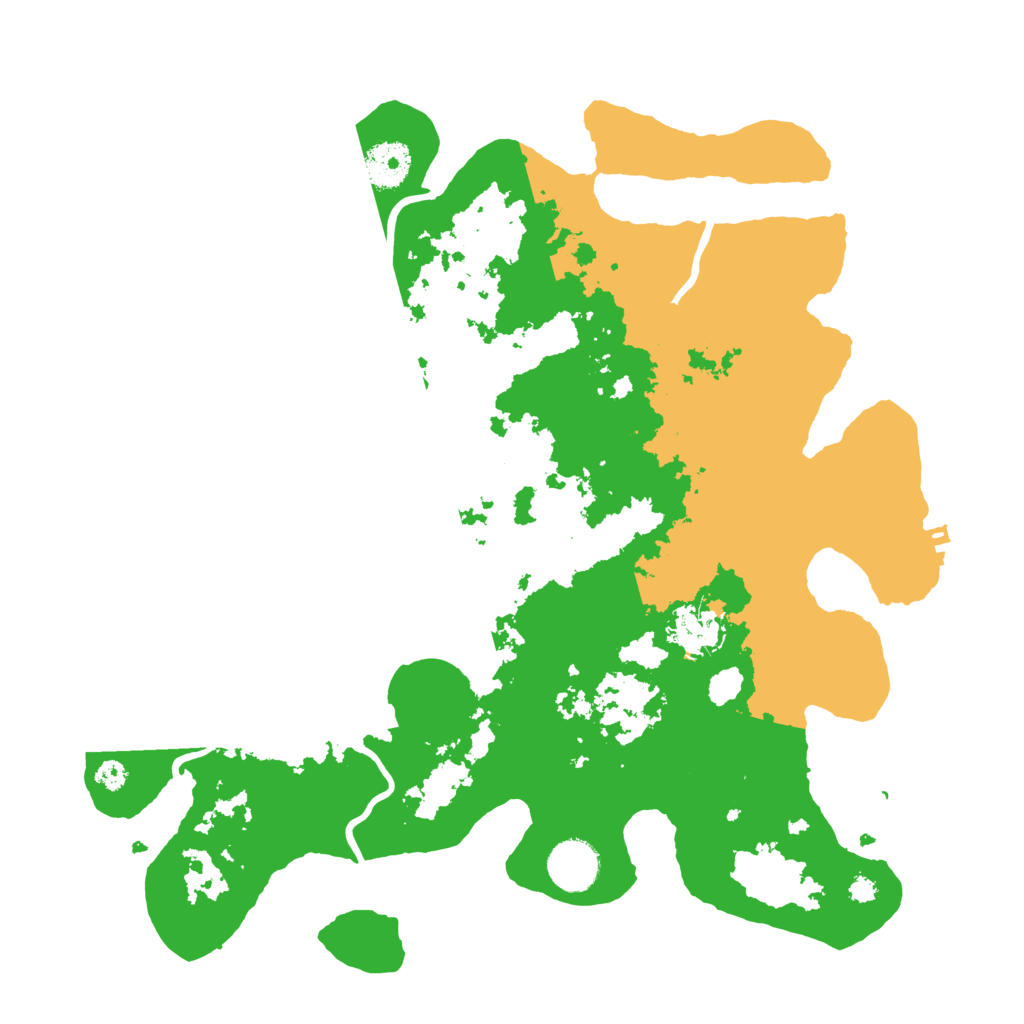 Biome Rust Map: Procedural Map, Size: 3500, Seed: 2074953913