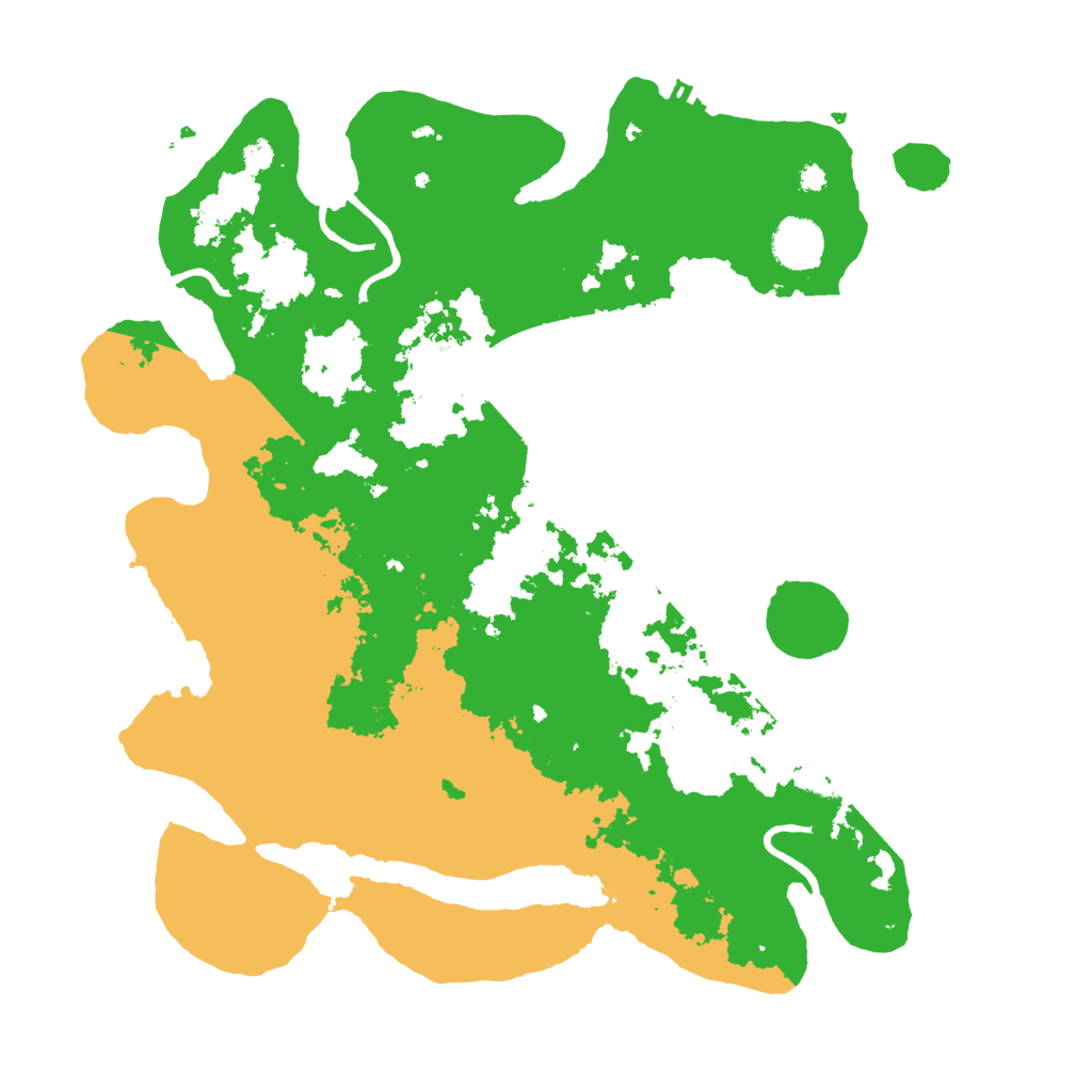 Biome Rust Map: Procedural Map, Size: 3750, Seed: 389008257