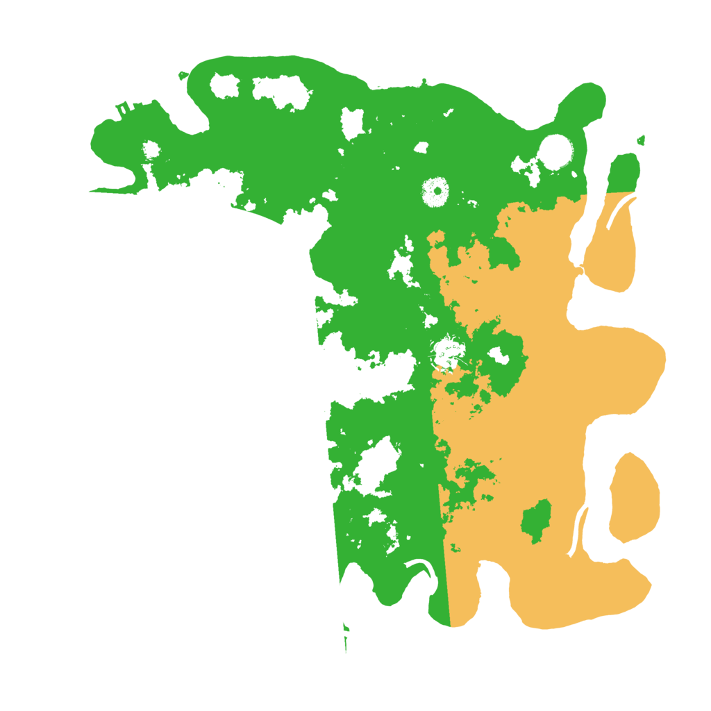 Biome Rust Map: Procedural Map, Size: 3700, Seed: 47235176