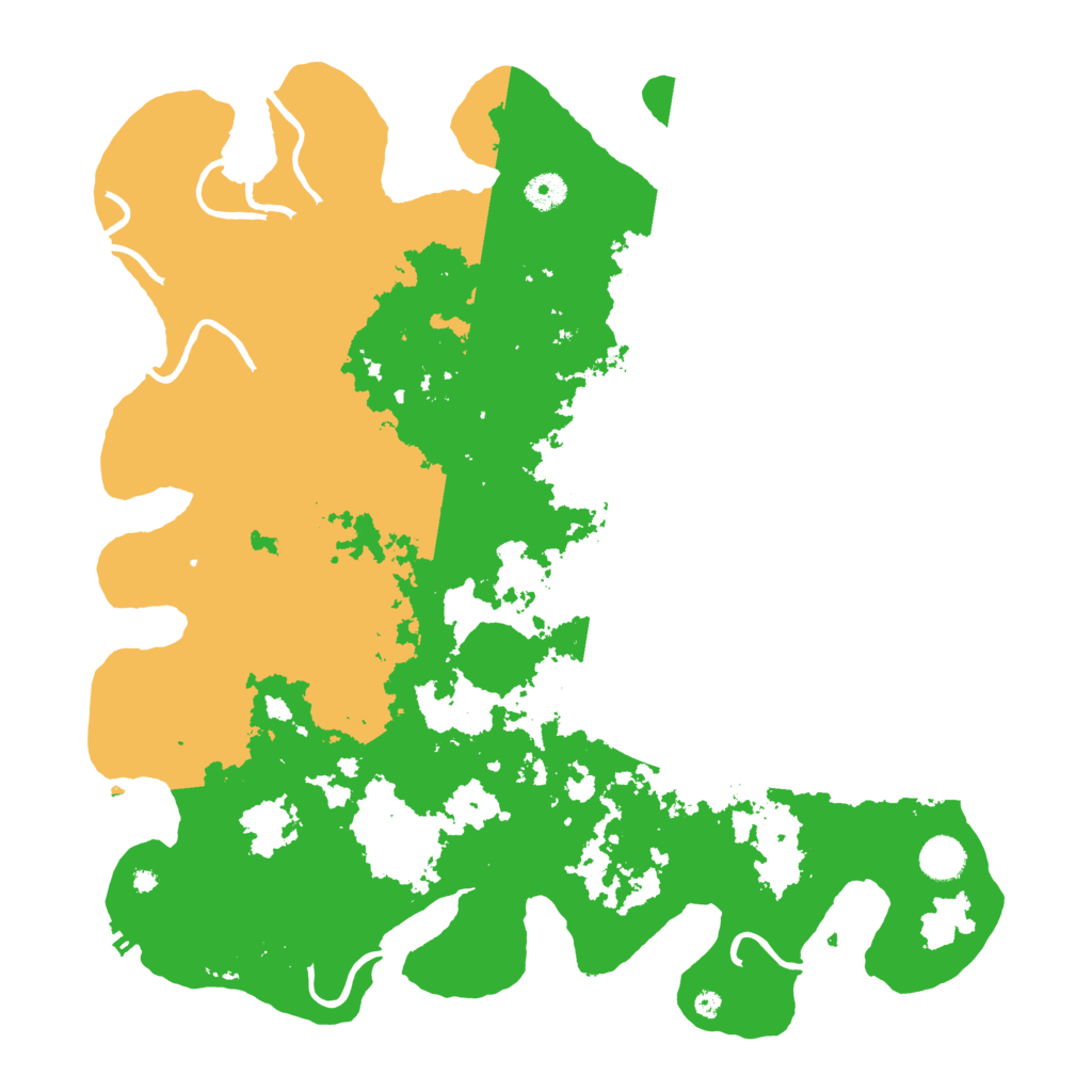 Biome Rust Map: Procedural Map, Size: 4250, Seed: 2055190701