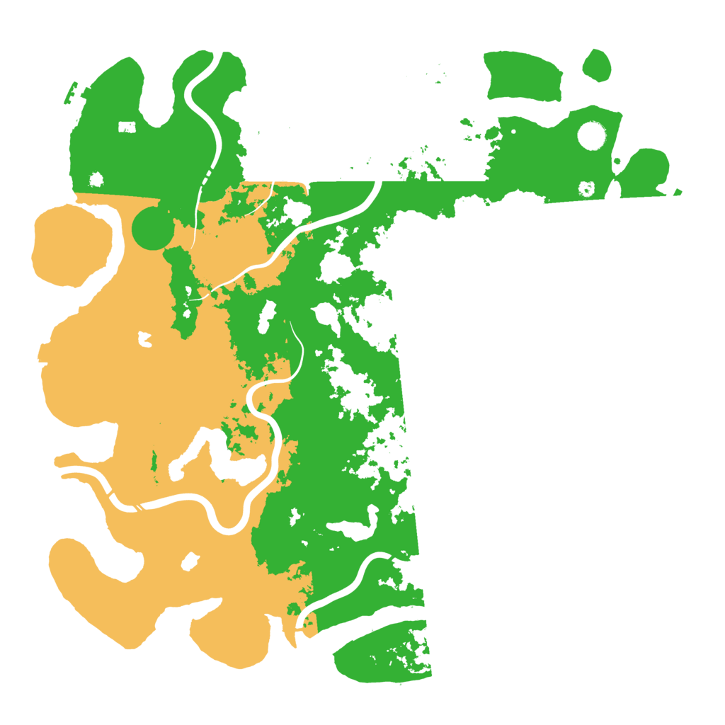 Biome Rust Map: Procedural Map, Size: 4500, Seed: 494046448