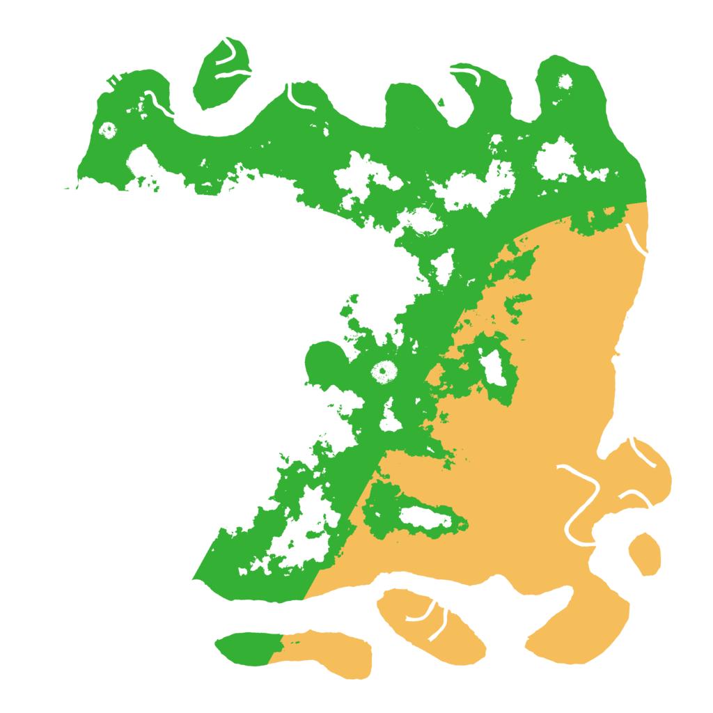 Biome Rust Map: Procedural Map, Size: 4500, Seed: 725737568