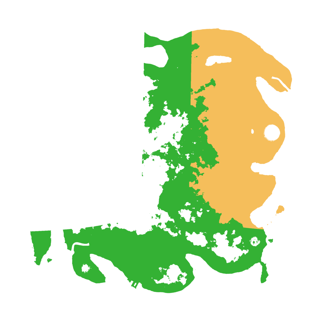 Biome Rust Map: Procedural Map, Size: 3500, Seed: 105163658