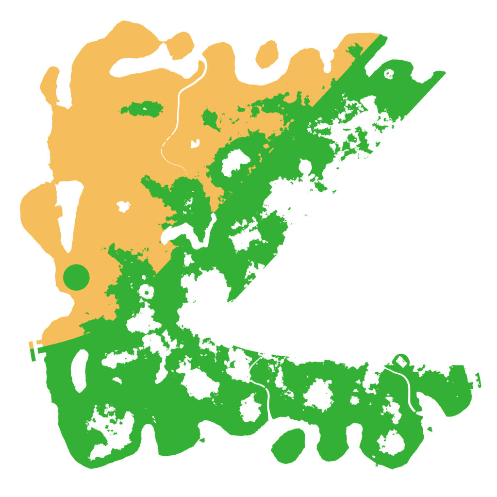 Biome Rust Map: Procedural Map, Size: 5000, Seed: 356755284