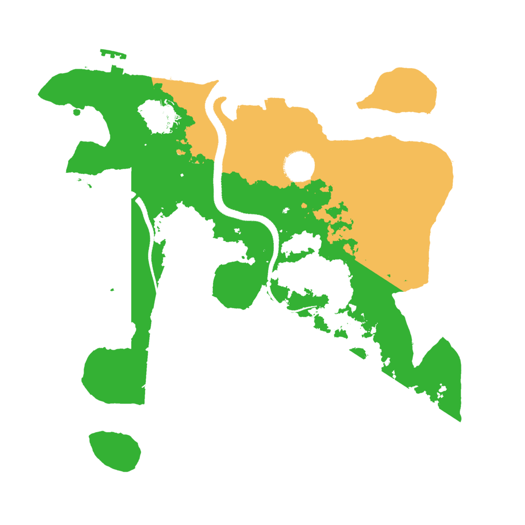Biome Rust Map: Procedural Map, Size: 3000, Seed: 649