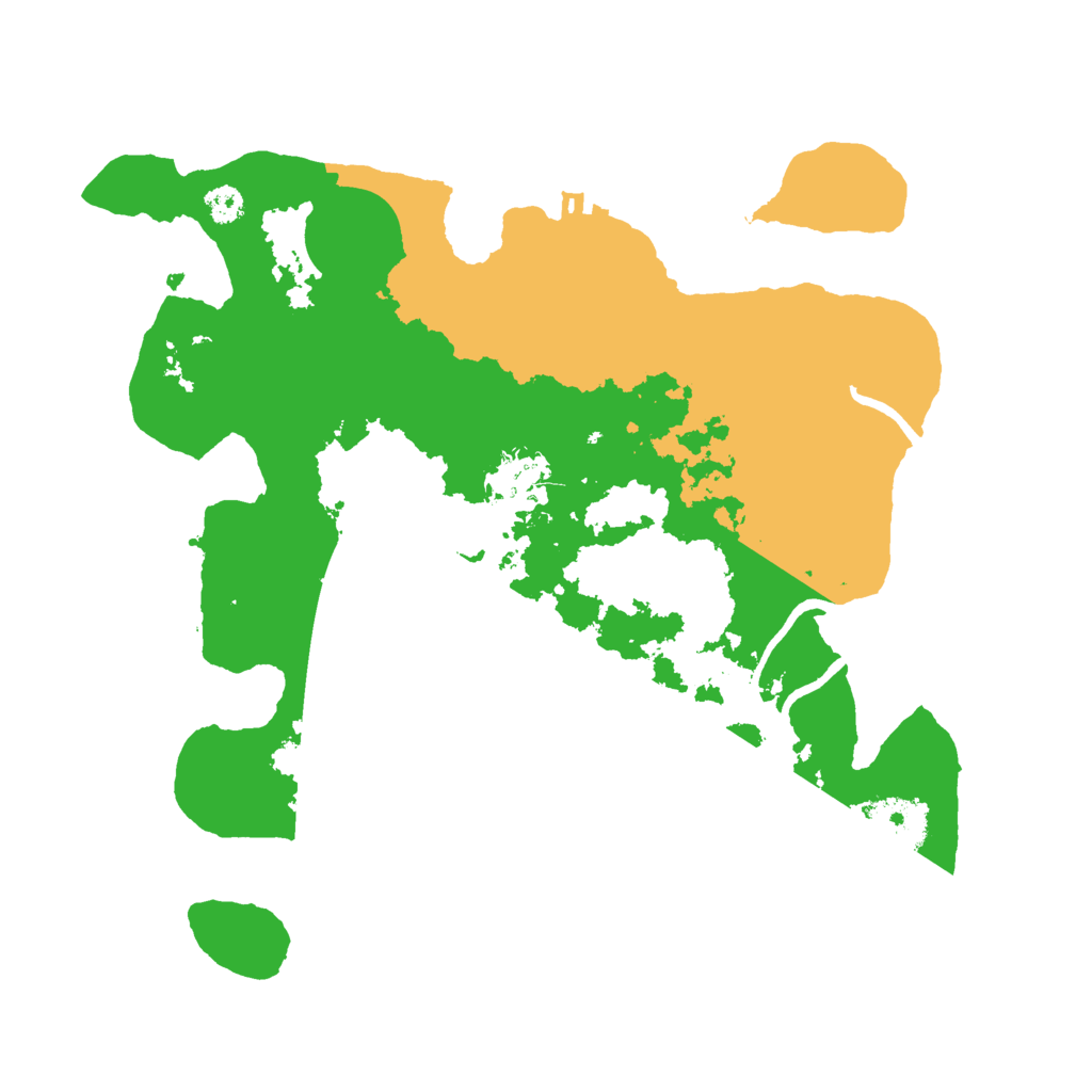 Biome Rust Map: Procedural Map, Size: 3000, Seed: 649