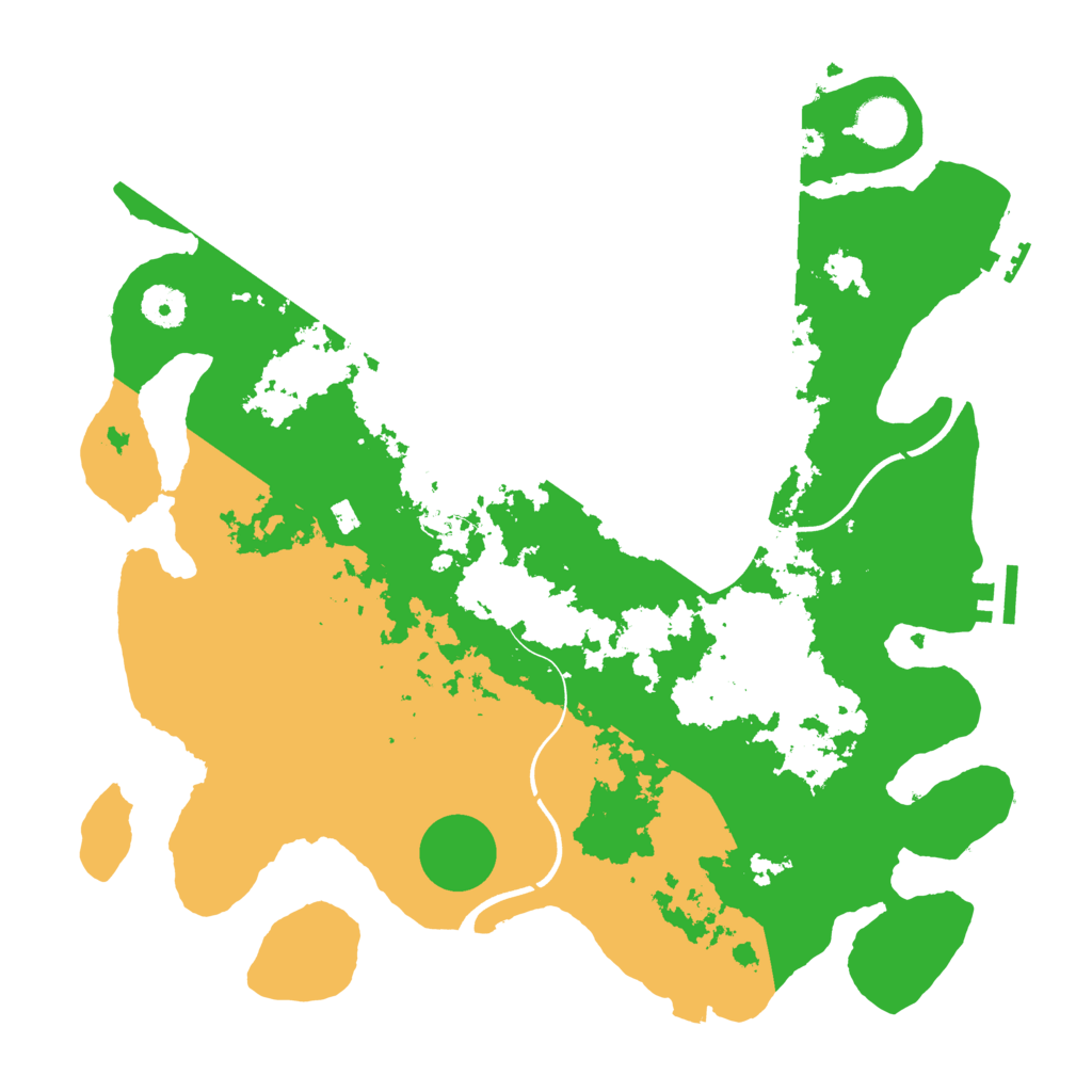 Biome Rust Map: Procedural Map, Size: 3750, Seed: 813382363